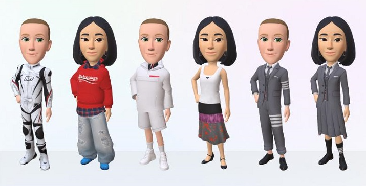 打造時尚化身，「Meta Avatars Store」計劃發布VR版本