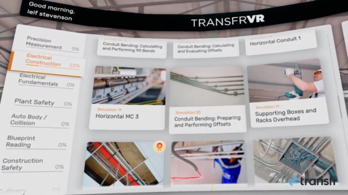 AR/VR在職培訓機構Transfr完成3500萬美元B輪融資
