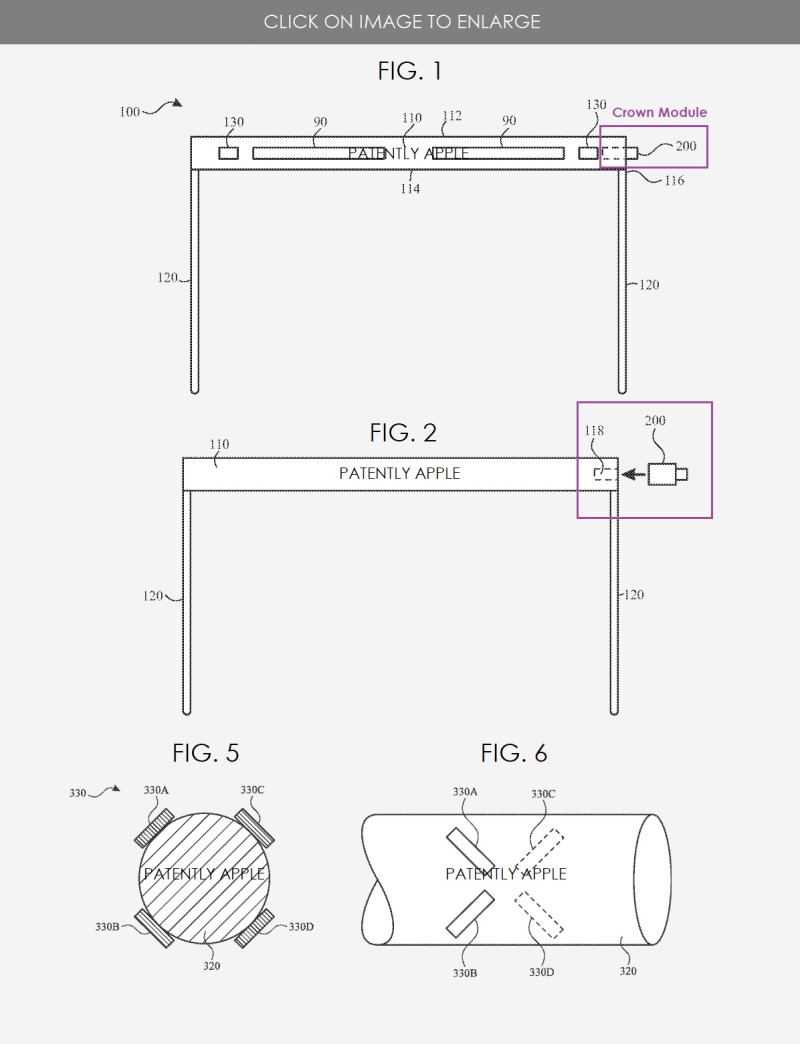 USPTO公布蘋果“數碼表冠”授權專利，或為蘋果未來AR/VR頭顯部件