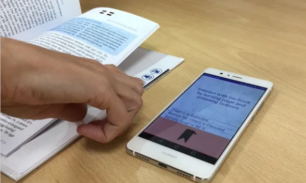 英國薩里大學研發的增強現實圖書即將問世