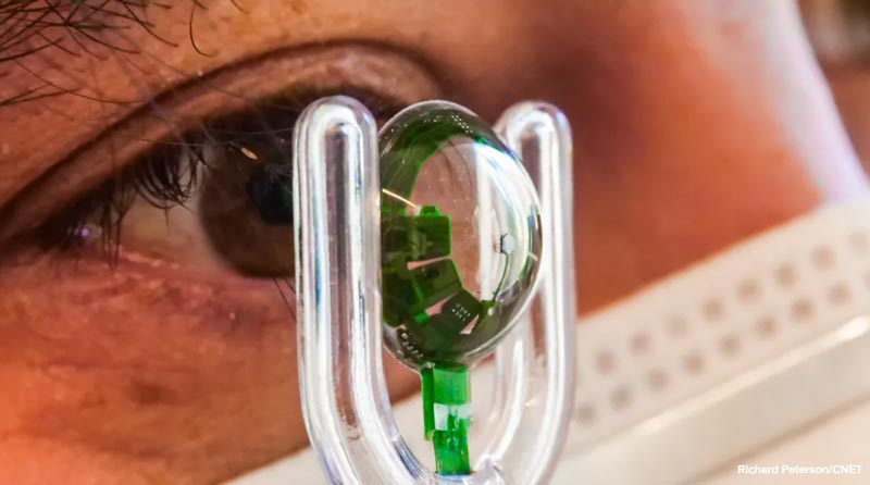 AR隱形眼鏡Mojo Vision原型體驗：比AR智能眼鏡更具潛力